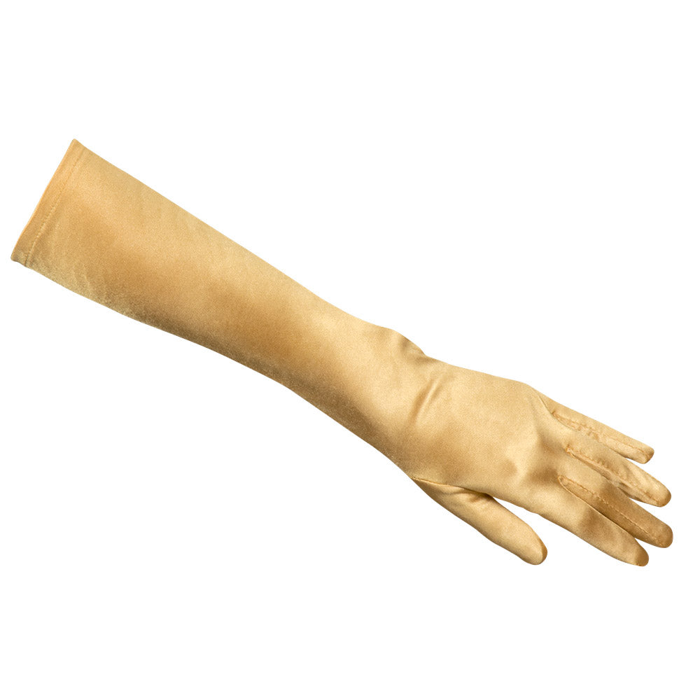 der goldene handschuhe Goldene Satin Handschuhe